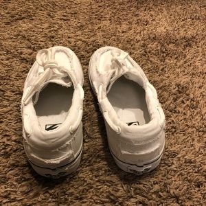 Vans Men’s size 6.5 white boat Vans boat shoe